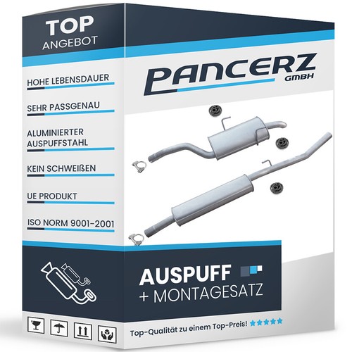 Auspuffanlage für peugeot 807 - auspuffanlage,