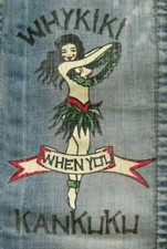 Runway - DSQUARED2 JEANS - Waikiki - Hawaii - Aloha Mother Fucker - Gr. 46
