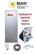 BULG Automatik Pellet Bunker 200/330Liter Saugeinheit Pelletsauger + Komplettset
