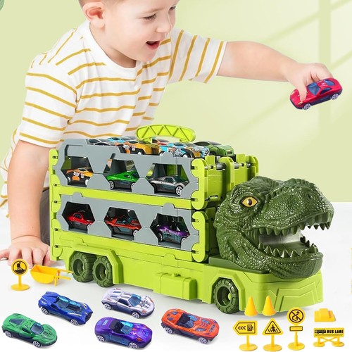 Dinosaurier transport truck - dinosaurier,