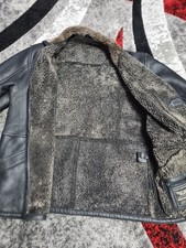 Arizona Winter Lederjacke Braun, Lammfell, Größe 54, Neu