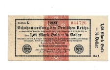1,05 Mark Gold Dollar