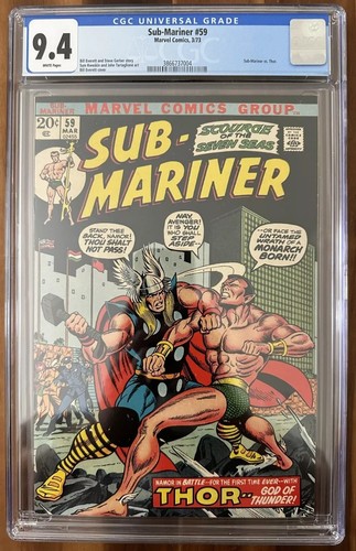 Sub mariner cgc 4 - #59, 9.4