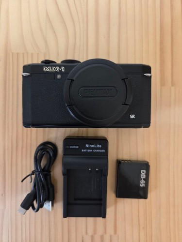 Pentax schwarze kompakte - pentax, mx-1