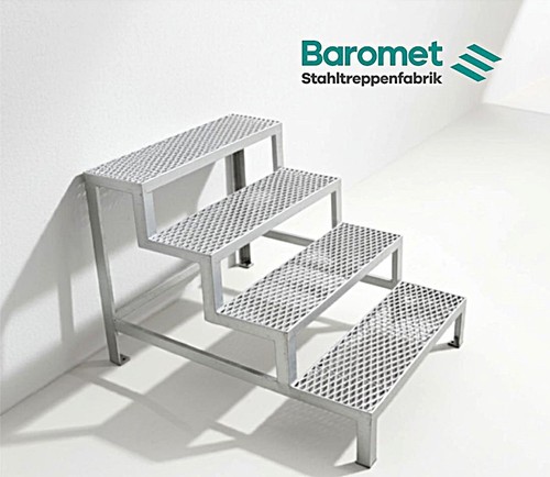 Stufen metalltreppe - 4,
