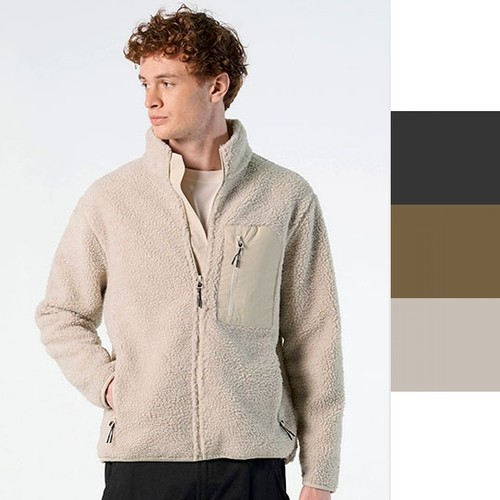Sol unisex sherpa jacket - sol's,
