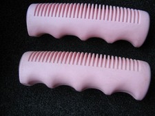 Lenkergriffe Griffe Fahrradgriffe "Made in Italy" rosa Bonanza Klapprad NOS