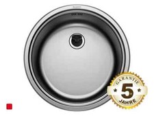 Blanco Rondosol Edelstahl Bürstfinish Küchenspüle rund Spülbecken Einbauspüle