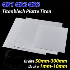 Titanblech Grade 1 Grade 2