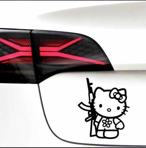 Auto aufkleber hello kitty - aufkleber,