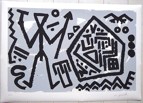 Penck pentagon - penck, "pentagon"