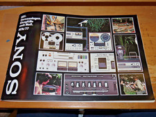 Sony Verkaufsprospekt Hifi-Stereoanlagen 1976/77