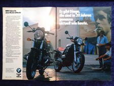 BMW Motorrad K 75 und R 80,  originale Werbung aus 1987
