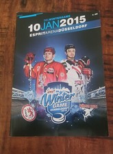 DEL - Winter Game Düsseldorf - 2015 - Zeitschrift "Eishockey, Kölner Haie, DEG"