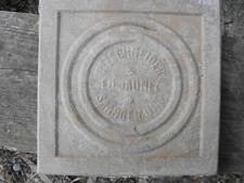 Antike Fliese  Utzschneider u