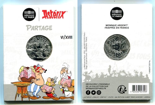 Euro frankreich 2022 silber - 10,