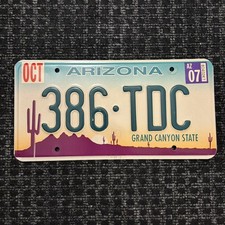 Original US Auto Kennzeichen