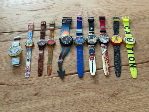 Swatch uhren konvolut - x,