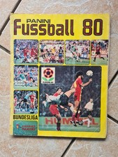 PANINI FUSSBALL ALBUM 1980 KOMPLETT 13 x signiert Bundesliga Bergmann Buch Heft