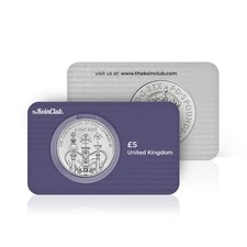 Royal Mint The Coronation of His Majesty King Charles III BU £5 Münze UK 2023