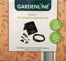 Gardenline® Solar Bewässerungssystem Solarbewässerungssystem Garten