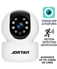 WiFi IP Kamera Home Überwachungskamera Babyphone PTZ 2-Wege Gespräch Kamera Motion DE