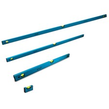 Richtwaage Wasserwaage Bauwaage Magnetisch 3 Libellen ALU 10-180cm Bituxx