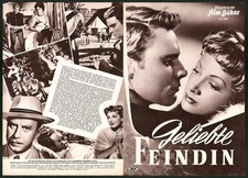 Filmprogramm IFB Nr. 2816, Geliebte Feindin, Werner Hinz, Ruth Leuwerik, Regie: 