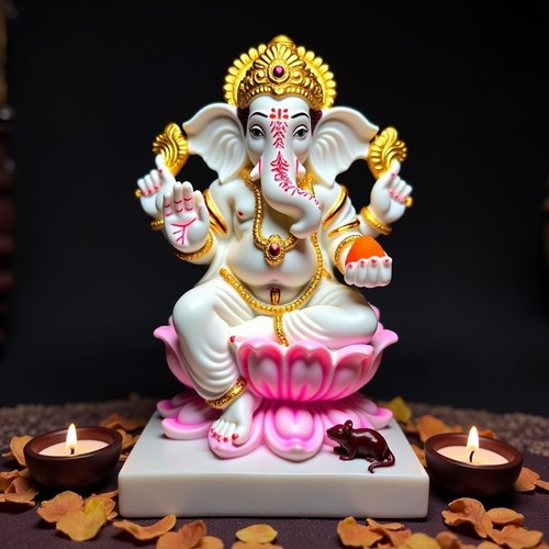 Lord ganesha ganpati auf - lord, lotus