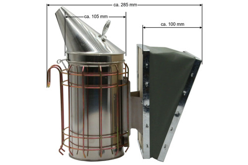 Edelstahl smoker mit 500g - smoker,