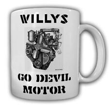 Tasse Willys Go Devil Motor L134 Vierzylinder-Reihenmotor Ottomotor #22341