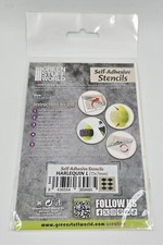 Transfer Sheets Harlequin L Mylar Flexible Stencil Stencils Green Stuff World