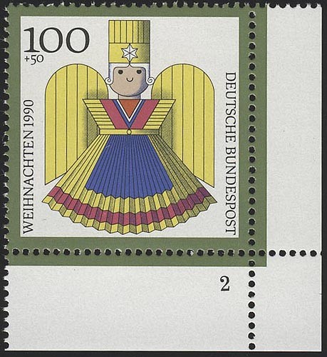 1487 rauschgoldengel 100 pf - 100+50,