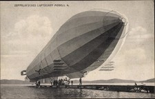 Ak Zeppelin'sches Luftschiff Modell 4 - 10657306