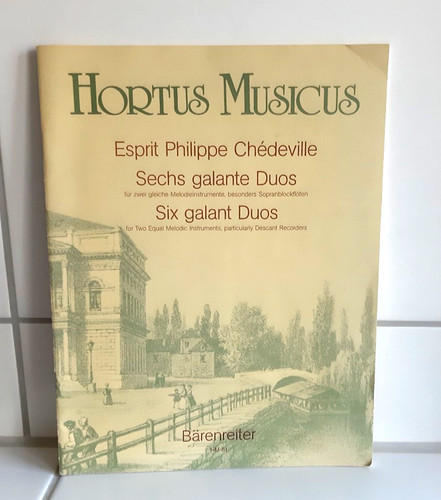 Sechs galante duos esprit - galante,