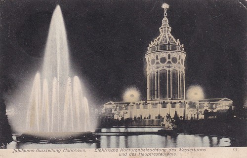 Postkarte mannheim - -,
