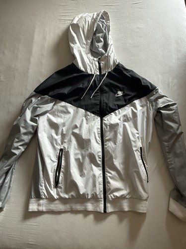 Nike windbreaker schwarz - nike, schwarz/weiß