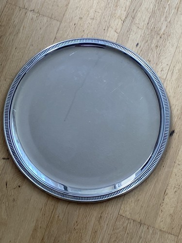 Rundes serviertablett inox - rundes,