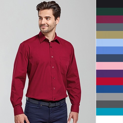 Premier workwear men poplin - premier, men's