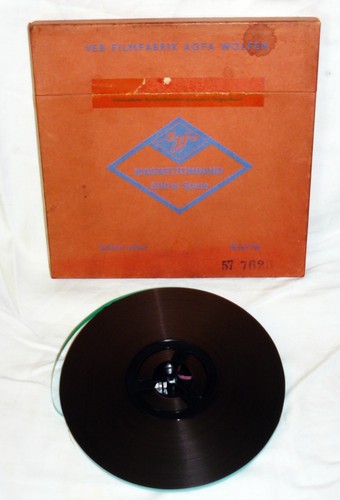 Ddr magnettonband tonband - ddr-magnettonband, vom