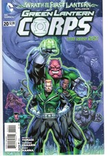 Green Lantern Corps #20 - new 52; DC US 2013, 1st Lantern Epilog, Kilowog, Gardn