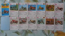 Quartett Motorrad Münch BMW Hercules Maico Super Mini Ausgabe 1977