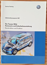 Selbststudienprogramm 549 Der Touran 2016 Karosserie  Sicherheitsausstattung VW