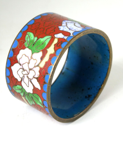 Vintage cloisonee messing - vintage,