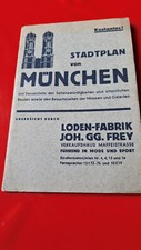 München / Alter Stadtplan ca. 1930-40iger Jahre