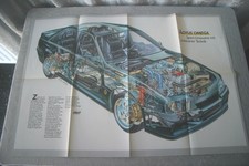 Poster XL Opel Lotus Omega