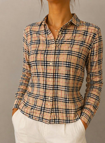 Burberry london damen bluse - london,
