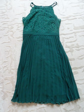elegantes Kleid von About You, Gr. 38, smaragdgrün, 2x getragen...LOOK!!!
