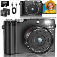 Digitalkamera 4K 64MP Kinder