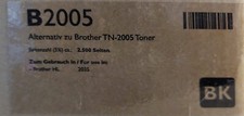 Toner Brother TN 2005 - schwarz - ca. 2500 Seiten - Brother HL 2035